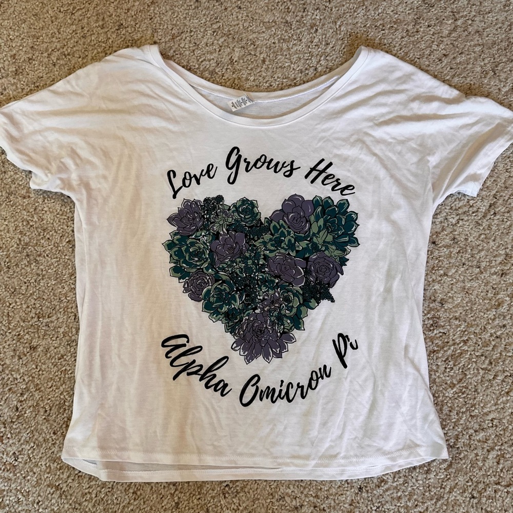 AOPi sorority shirt